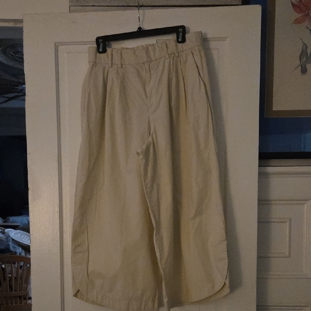 Sonoma Cream Wide Leg Pants